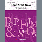 Cover Art for "Don't Start Now (arr. Tom Stanford) - Bb Clarinet 3" by Dua Lipa
