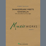 Couverture pour "Shakespeare Meets Godzilla (The Good Bard and the Ugly) - Bb Clarinet 1" par Robert Buckley