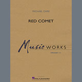 Cover Art for "Red Comet - Conductor Score (Full Score)" by Michael Oare