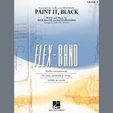 Cover Art for "Paint It, Black (arr. Johnnie Vinson) - Conductor Score (Full Score)" by The Rolling Stones