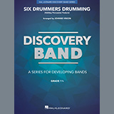 Cover Art for "Six Drummers Drumming (Holiday Percussion Feature)" by Johnnie Vinson