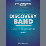 Carátula para "Dragonborn (Skyrim Theme) (arr. Johnnie Vinson) - Eb Alto Saxophone 2" por Jeremy Soule
