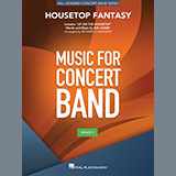 Cover Art for "Housetop Fantasy (arr. Richard L. Saucedo) - Trombone 1" by B.R. Hanby