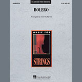 Couverture pour "Boléro (arr. Ted Ricketts) - String Bass" par Maurice Ravel