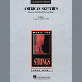 Cover Art for "American Sketches - Percussion 2" by James Curnow