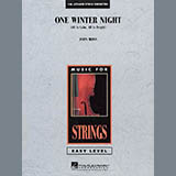 Cover Art for "One Winter Night (All Is Calm, All Is Bright) - Violin 1" by John Moss