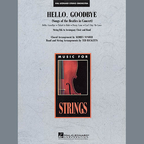 Hello, Goodbye (Songs Of The Beatles In Concert) - Cello by Ted Ricketts  Orchestra Digital Sheet Music