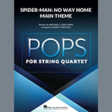 Carátula para "Spider-Man: No Way Home (Main Theme) (arr. Robert Longfield) - Violin 2" por Michael G. Giacchino