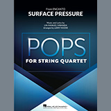 Carátula para "Surface Pressure (from Encanto) (arr. Larry Moore) - Violin 2" por Lin-Manuel Miranda