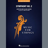 Couverture pour "Symphony No. 2 (arr. Jamin Hoffman) - Oboe 2" par Joseph Bologne de Saint-George