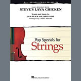 Cover Art for "Steve's Lava Chicken (from A Minecraft Movie) (arr. Larry Moore) - Conductor Score (Full Score)" by Jack Black