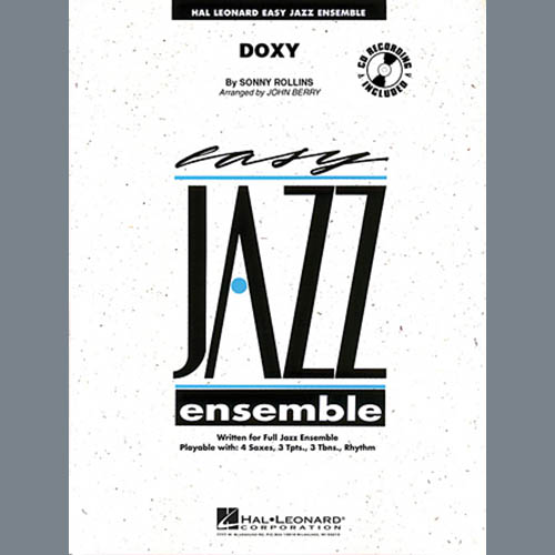 Doxy Tenor Sax 1 Sheet Music John Berry Jazz Ensemble 4340