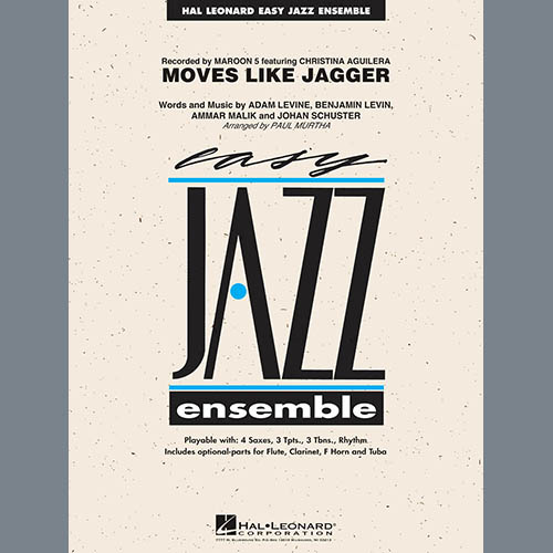 Moves Like Jagger Drums Sheet Music Paul Murtha Jazz Ensemble