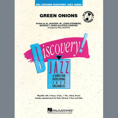 Green Onions Alto Sax 1 Sheet Music Paul Murtha Jazz Ensemble