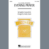 Couverture pour "Evening Prayer (from Hansel And Gretel) (arr. Audrey Snyder)" par Engelbert Humperdinck