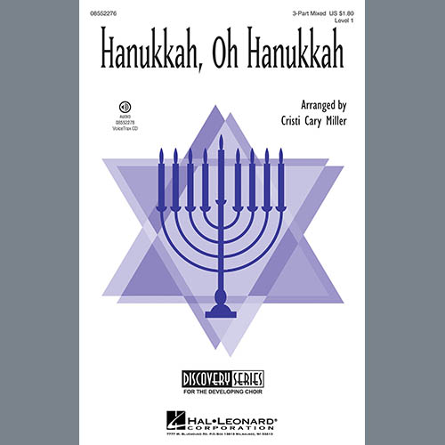 Hanukkah Oh Hanukkah Sheet Music Cristi Cary Miller 3 Part Mixed Choir