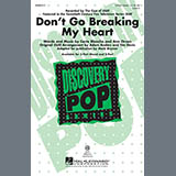 Carátula para "Don't Go Breaking My Heart (arr. Mark Brymer)" por Glee Cast
