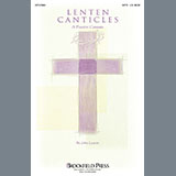 Carátula para "Lenten Canticles (A Passion Cantata) - Bb Clarinet 2" por John Leavitt