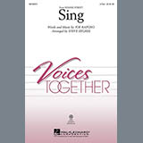 Sing (from Sesame Street) (arr. Steve Zegree)