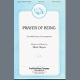 Cover Art for "Prayer Of Being" by Mark Hayes