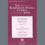 Cover Art for "The Word Was God" by Rosephanye Powell