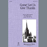 Come! Let Us Give Thanks Noten