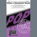 Carátula para "What A Wonderful World (arr. Mark Brymer)" por Louis Armstrong