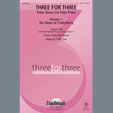 Three For Three - Three Songs For Three Parts - Volume 1 Partitions