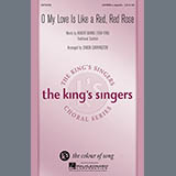 Cover Art for "O My Love Is Like A Red, Red Rose (arr. Simon Carrington)" by The King's Singers