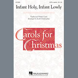 Cover Art for "Infant Holy, Infant Lowly" by Keith Christopher