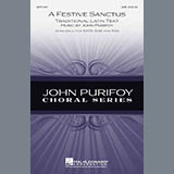 Cover Art for "A Festive Sanctus" by John Purifoy