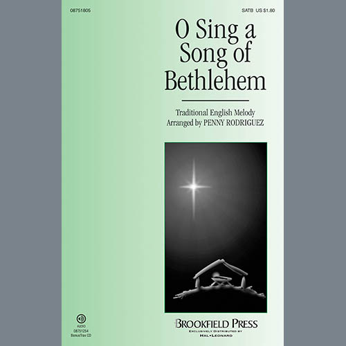 O Sing A Song Of Bethlehem Von Penny Rodriguez Noten F r Gemischten Chor