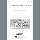 Cover Art for "Four Piedmont Choruses" by William Bolcom