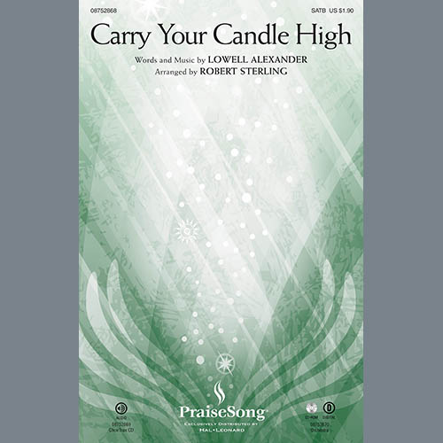 Carry Your Candle High Tenor Sax Sub Tbn 2 Sheet Music Robert Sterling Choir Instrumental Pak