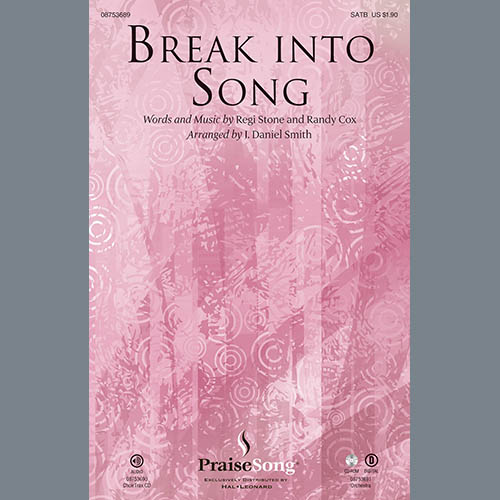 Break Into Song Alto Sax 1 Sub Horn 1 Sheet Music J Daniel Smith Choir Instrumental Pak