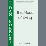 Couverture pour "The Music Of Living" par Dan Forrest