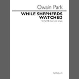 Cover Art for "While Shepherds Watched" by Owain Park