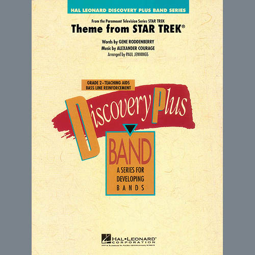 Theme From Star Trek Tv Series Trombone Sheet Music Paul Jennings Concert Band