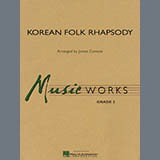 Cover Art for "Korean Folk Rhapsody - Eb Alto Clarinet" by James Curnow