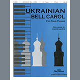Couverture pour "Ukrainian Bell Carol (Piano Quartet - Four Pianos) - Piano IV" par Mark Hayes