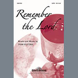 Abdeckung für "Remember the Lord" von Tom Fettke