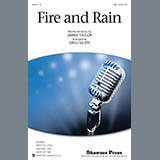 Couverture pour "Fire And Rain (arr. Greg Gilpin)" par James Taylor