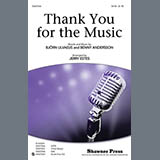 ABBA Thank You For The Music (arr. Jerry Estes) cover art