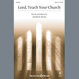 Lord, Teach Your Church Partituras Digitais