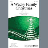 Cover Art for "A Wacky Family Christmas" by Tom Fettke