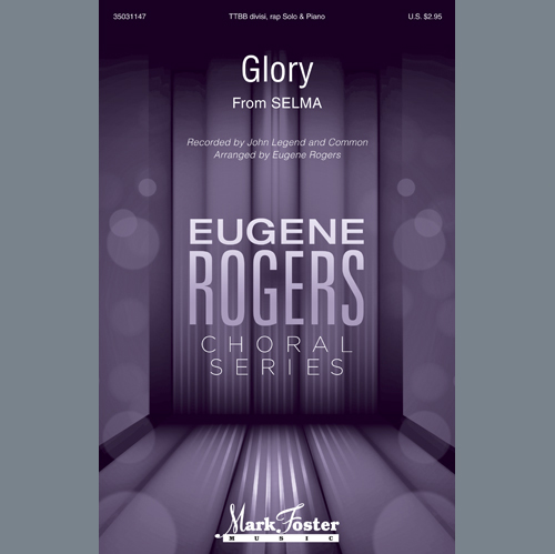 Glory From Selma Arr Eugene Rogers Bb Clarinet 1 Sheet Music Common John Legend Choir Instrumental Pak