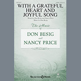 Couverture pour "With a Grateful Heart and Joyful Song" par Don Besig & Nancy Price