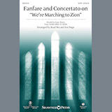 Cover Art for "Fanfare and Concertato on "We're Marching to Zion" - Handbells" by Brad Nix