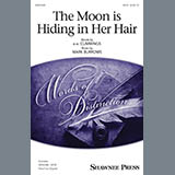 Cover Art for "The Moon is Hiding In Her Hair" by Mark Burrows
