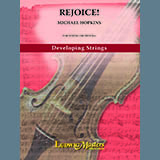 Cover Art for "Rejoice! - Violin 1" by Michael Hopkins